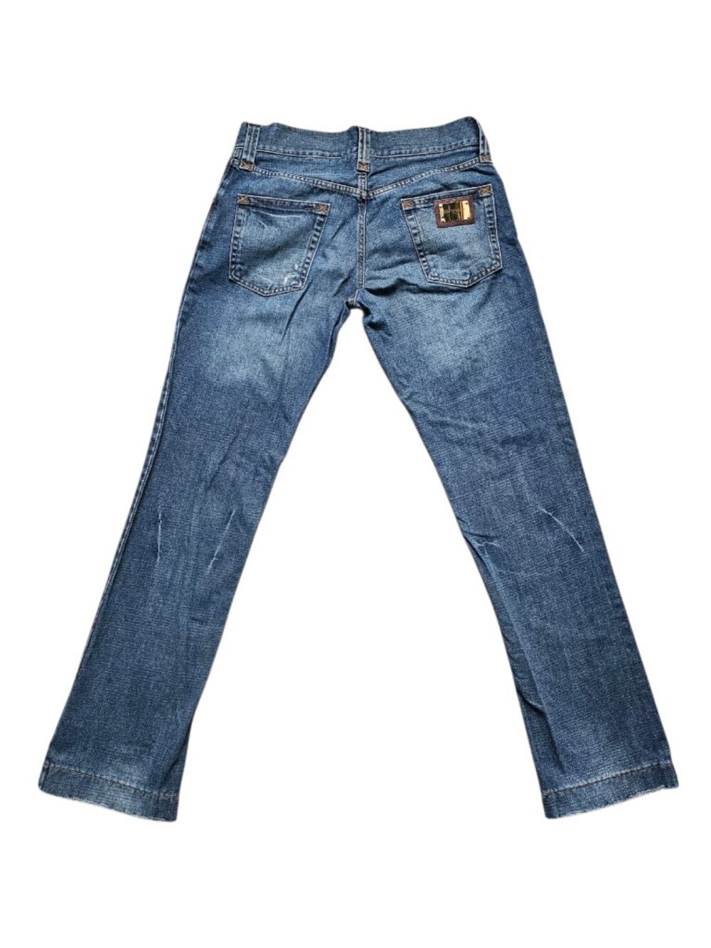 Dolce & Gabanna 17 loose distressed denim jeans . men's 48 . made in Italy